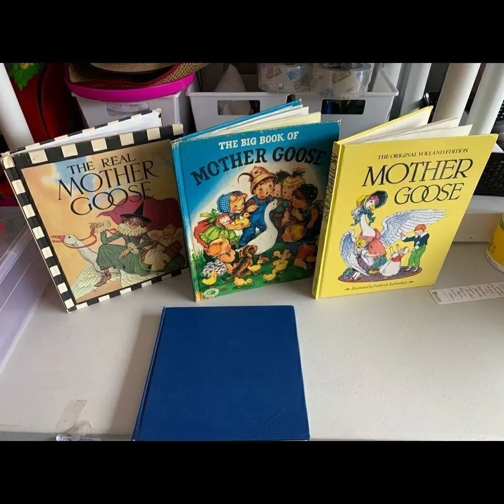 Vintage Mother Goose Books 